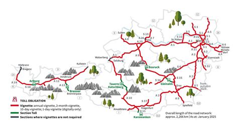 Mapa z označenimi nakupovalnimi destinacijami v Avstriji