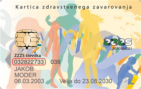 zdravstvena kartica za otroka