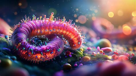 Mikroskopski posnetek bakterij, ki povzročajo pljučnico