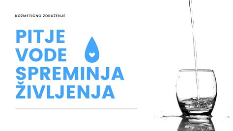 Ilustracija kozarca vode in steklenice, ki simbolizirata hidracijo