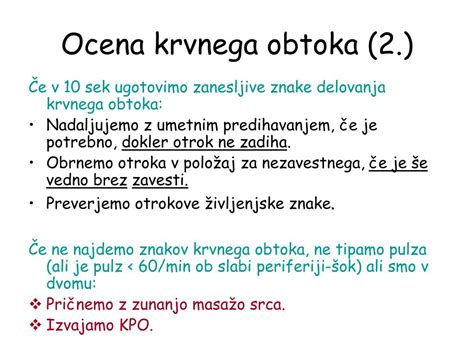 Diagram otroškega krvnega obtoka