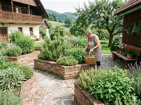 Zeliščni vrt s piskavico