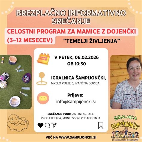 Pregled razvojnih mejnikov prvega leta