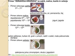 primer zdravega kosila za nosečnico