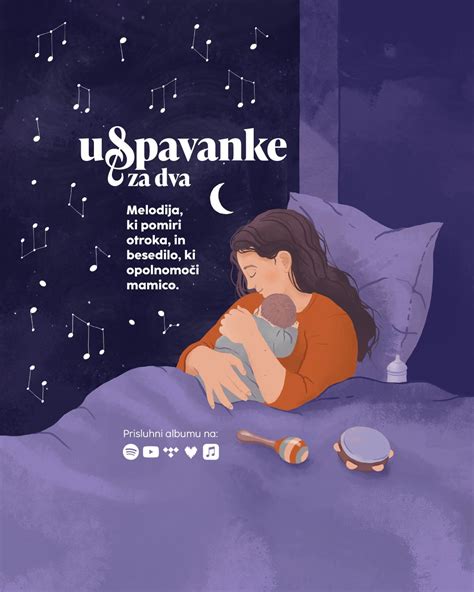 Ilustracija družine z novorojenčkom, ki prejema podporo