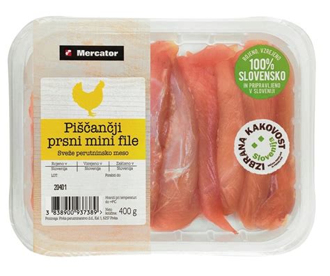 Piščančji file in različno zelenje