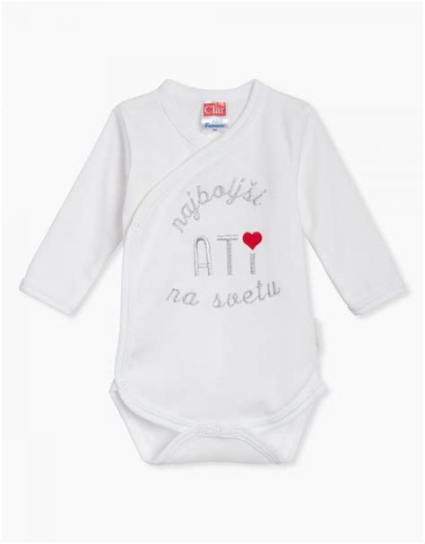 Primer personalizirane štorklje za dojenčka z napisi