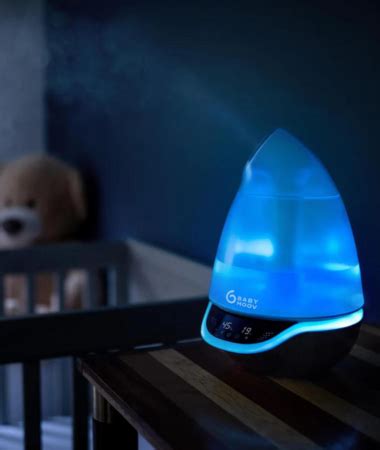 Ilustracija vlažilca zraka v otroški sobi