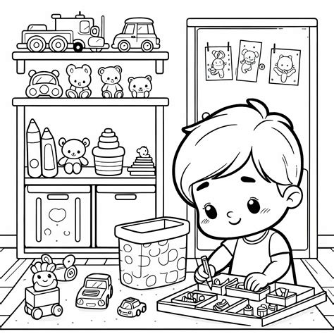 Nosečnica pospravlja otroško sobo