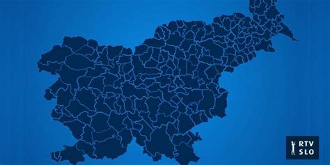 Zemljevid Koroških občin s poudarkom na Slovenj Gradcu