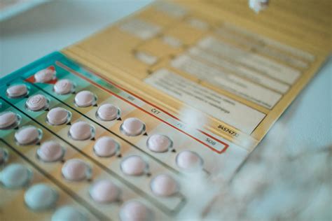 Diagram delovanja kontracepcijske tabletke