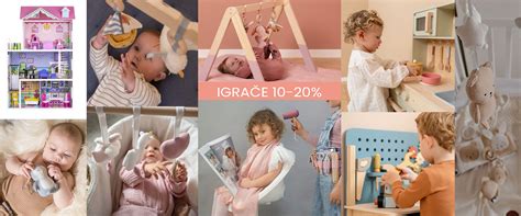 različni izdelki za dojenčke in otroke