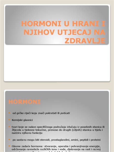 Hormoni v nosečnosti in njihov vpliv na inzulin