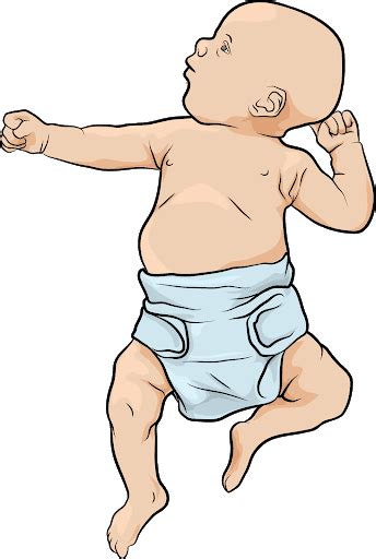 Shema, ki prikazuje asimetrični tonični vratni refleks.