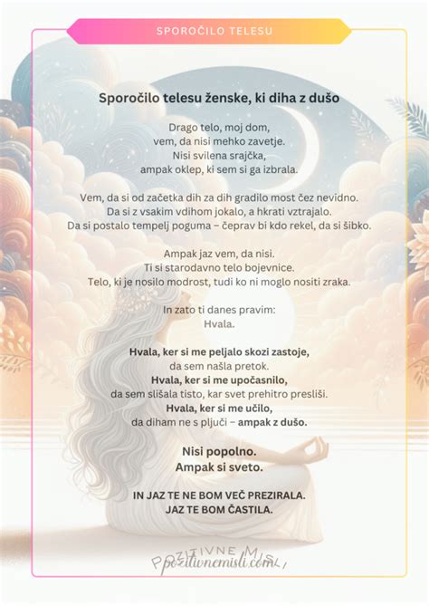 Ilustracija ženske, ki globoko diha