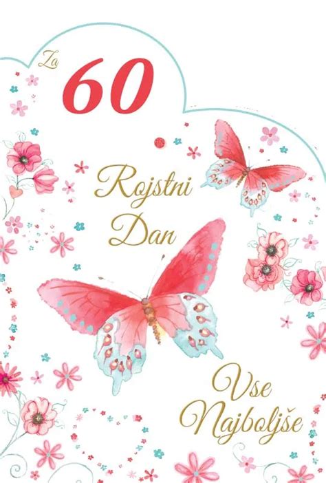 Velika voščilnica za 60. rojstni dan za moškega