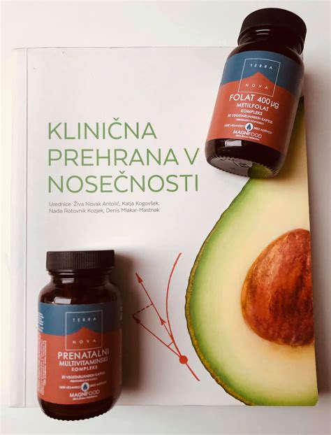 Primer pakiranja prehranskega dopolnila s folno kislino