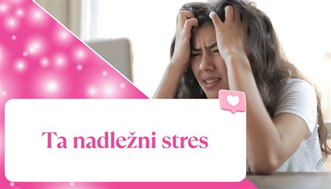 Simbolična slika ženske, ki doživlja stres
