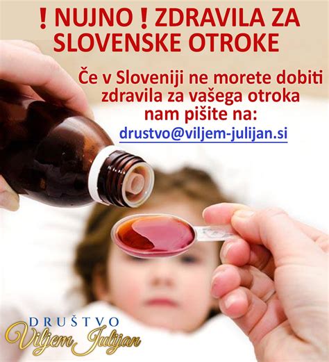 Ilustracija staršev, ki dajejo otroku zdravilo