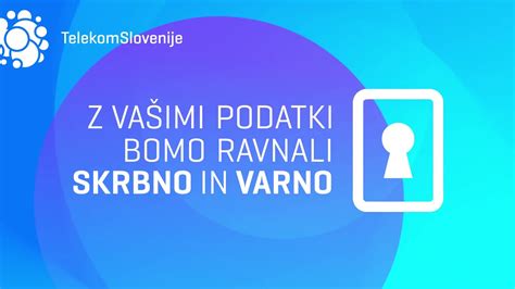 Slika, ki prikazuje varstvo osebnih podatkov in ikone za piškotke