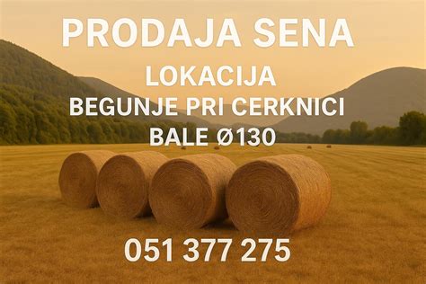 Slika kosa kvalitetnega sena