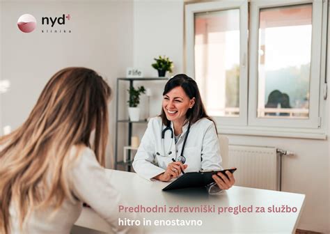 Simbolični prikaz zdravniškega pregleda za službo