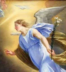 Nadangel Gabriel oznanjuje Mariji