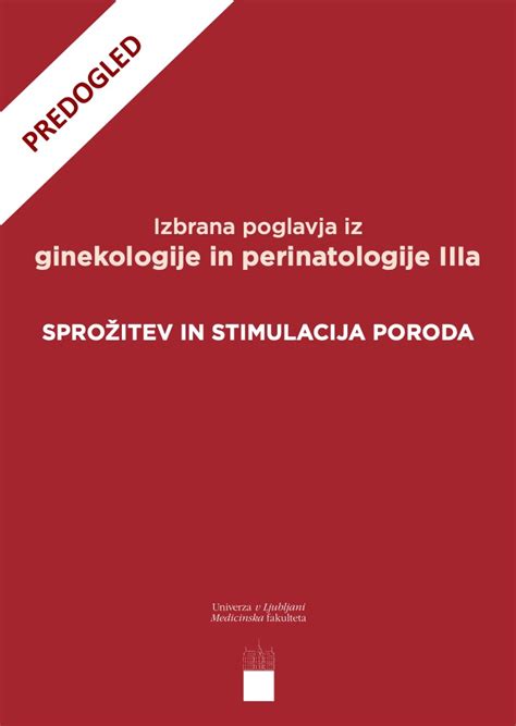 Diagram različnih metod sprožitve poroda