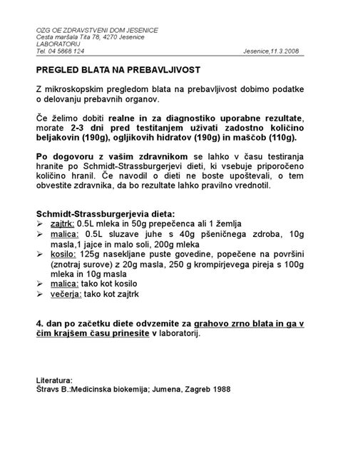 Pregled blata dojenčka