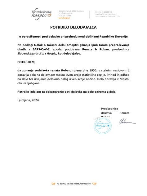 Diagram, ki prikazuje potek ukrepov delodajalca ob sporočilu o nosečnosti: 1. Delavka obvesti delodajalca. 2. Ocena tveganja delovnega okolja. 3. Prilagoditev delovnega mesta ali prerazporeditev. 4. Zagotovitev ustrezne plače.