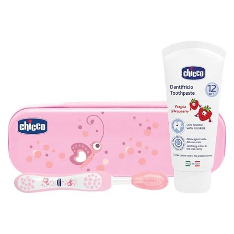 baby zobna ščetka in pasta
