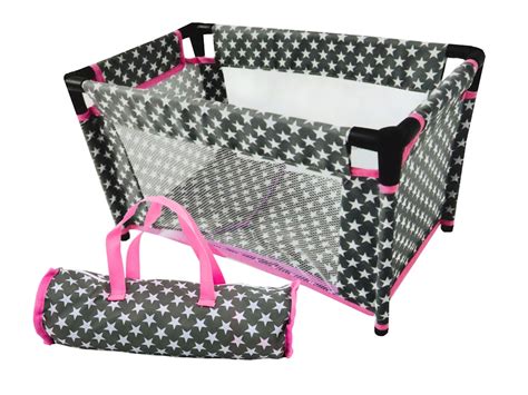 zložljiva potovalna postelja za punčko