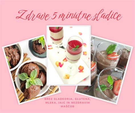 Pregled sestavin za zdrave sladice