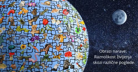 Raznolikost življenja na Zemlji - kolaž različnih organizmov