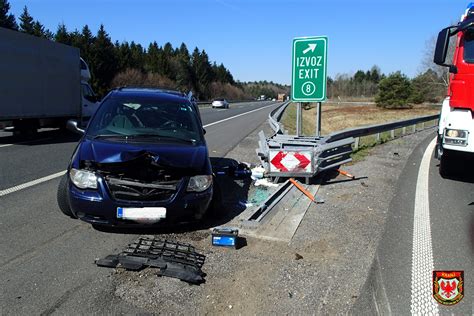 Prometna nesreča na avtocesti