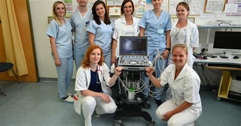 Diagram sodobnega ultrazvočnega aparata