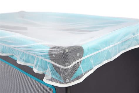 diagram z varnostnimi značilnostmi potovalne posteljice