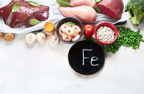 Preglednica živil z visoko vsebnostjo železa