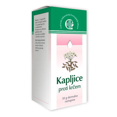 Izdelki za lajšanje krčev pri dojenčkih v lekarni