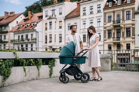 Grafikon, ki primerja cene novih in rabljenih otroških vozičkov.
