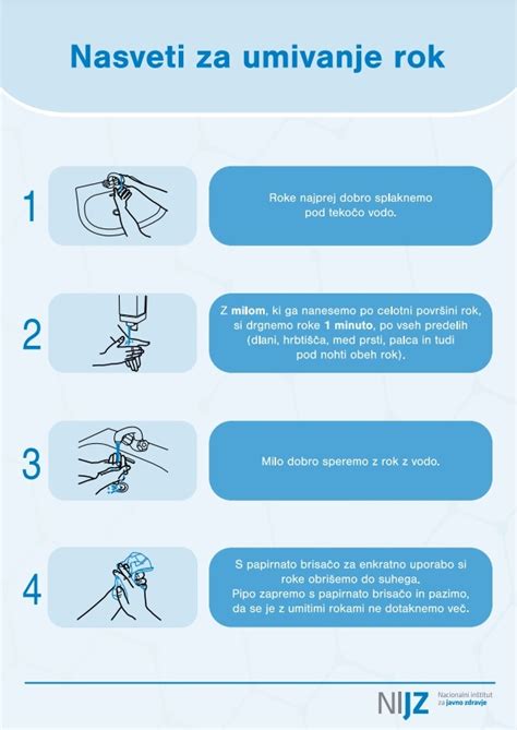umivanje rok z milom