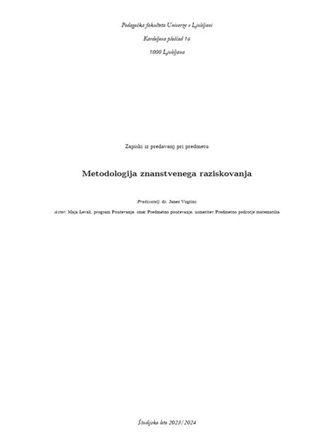 Simbolična upodobitev znanstvenega raziskovanja