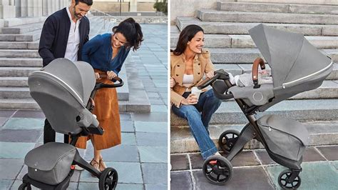 Stokke Xplory X voziček v akciji z otrokom na sedežu