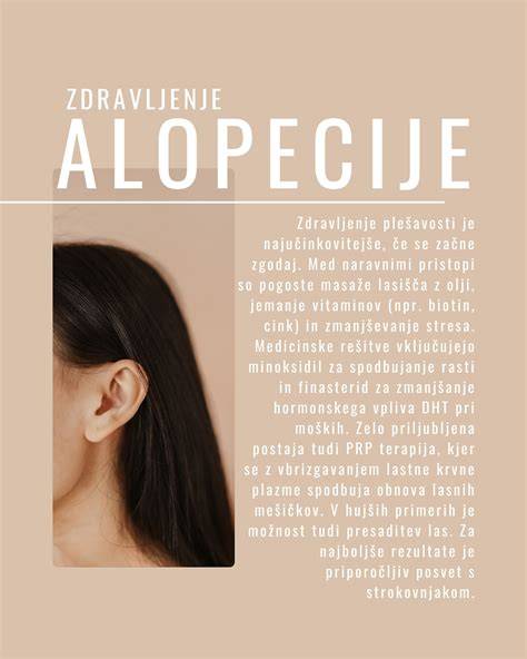 Prizadet predel lasišča zaradi alopecije areate