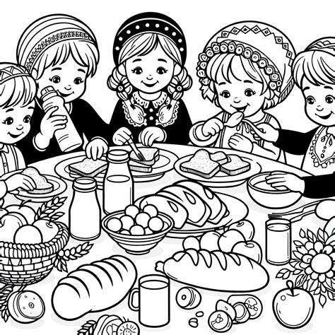 otroci jedo rdečo peso