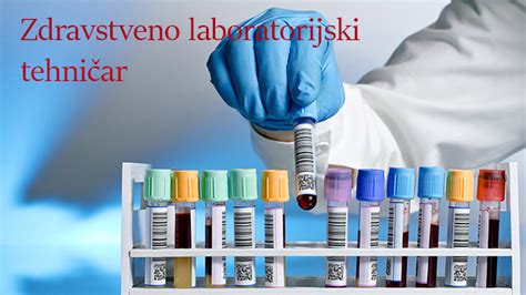 Laboratorijski tehničar uzima uzorak krvi