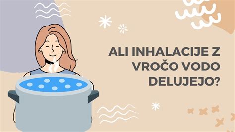 Nosečnica vdihava paro nad skledo z vročo vodo