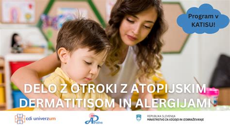Otrok z atopijskim dermatitisom na obrazu