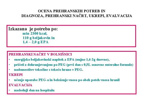 Grafikon prehranskih potreb nosečnice po trimesečjih