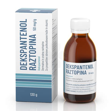 Dekspantenol molekulska struktura